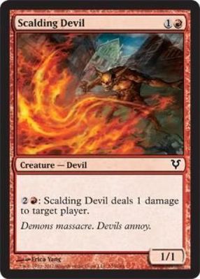 Scalding Devil
Avacyn Restored Singles(español)