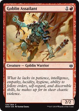 Goblin Assailant 128/264 - War of the Spark Singles