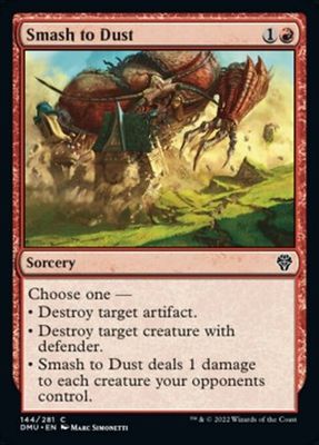 Smash to Dust 144/281
Dominaria United Singles