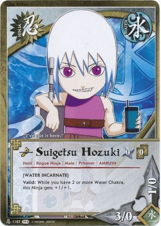 Suigetsu Hozuki [Water Incarnate] - 1187 - Common Naruto: Tournament (Chibi) Pack 3