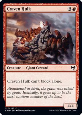 Craven Hulk 127/285 - Kaldheim Singles (Español)