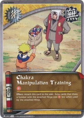 Chakra Manipulation Training - 837 - Uncommon
Naruto: Tournament (Chibi) Pack 3