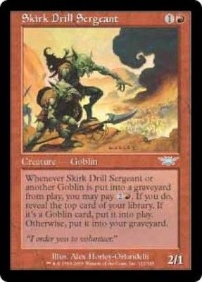 Skirk Drill Sergeant 112/145 - Legions Singles