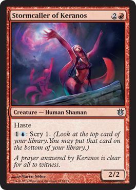 Stormcaller of Keranos 112/165 Born of the Gods Singles