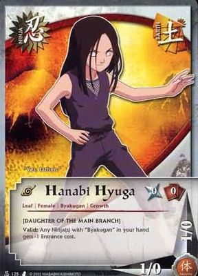 Hanabi Hyuga - N-125 - Common
Naruto: Curse of the Sand