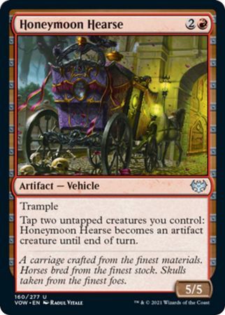 Honeymoon Hearse 160/277 - Innistrad: Crimson Vow Singles (Español)