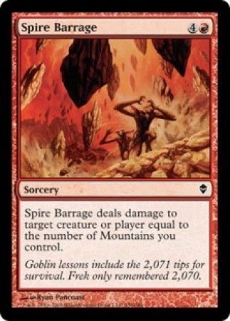 Spire Barrage
Zendikar Singles