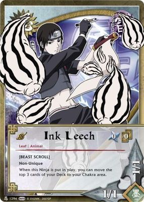 Ink Leech [Beast Scroll] - 1294 - Common
Naruto: Invasion