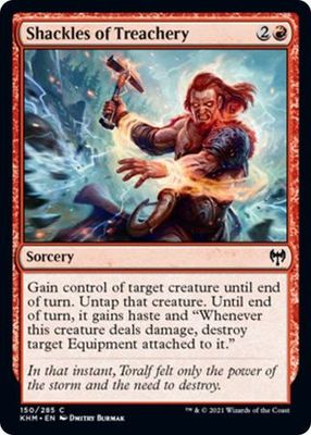 Shackles of Treachery 150/285 - Kaldheim Singles