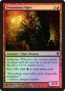 SJ Treasonous Ogre - Foil
Conspiracy Foil Singles