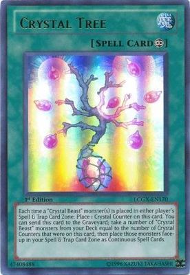 SH Crystal Tree - LCGX-EN170 - Ultra Rare 1st Edition Legendary Collection 2 1st Edition Singles