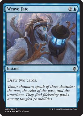 Weave Fate 061/269 - Khans of Tarkir Singles (Español)