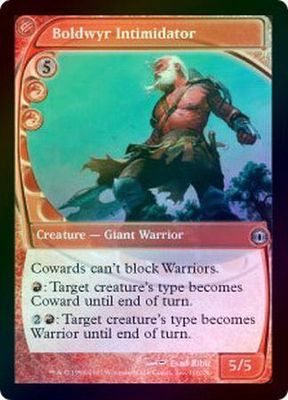 Boldwyr Intimidator 111/180 - Foil Future Sight Foil Singles