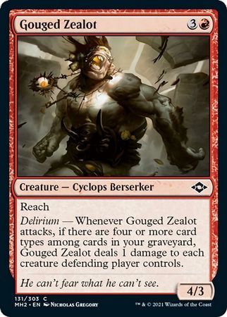 Gouged Zealot 131/303 - Modern Horizons 2 Singles (Español)