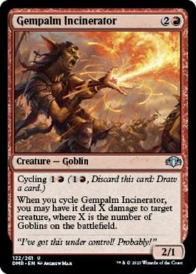 Gempalm Incinerator 122/261 - Dominaria Remastered Singles