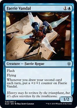 Faerie Vandal 045/269 Throne of Eldraine Singles