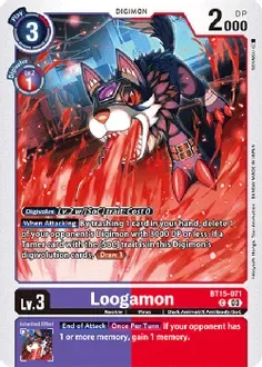 Loogamon - Exceed Apocalypse (BT15) Exceed Apocalypse