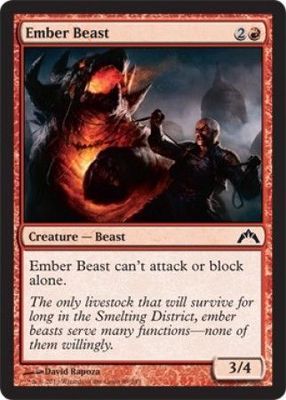 Ember Beast Gatecrash Singles(español)