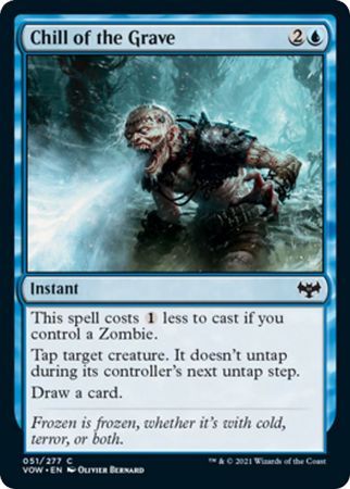 Chill of the Grave 051/277
Innistrad: Crimson Vow Singles(Español)