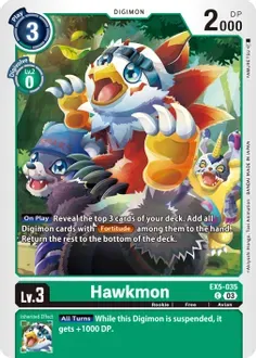 Hawkmon - Animal Colosseum (EX05)
Animal Colosseum