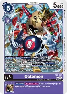 Octomon - Animal Colosseum (EX05)
Animal Colosseum
