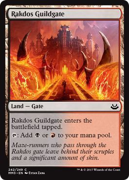 Rakdos Guildgate 242/249
Modern Masters 2017 Singles