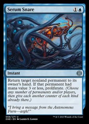 Serum Snare 068/271 - Phyrexia All Will Be One Singles (Español)