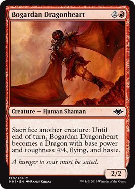 Bogardan Dragonheart 120/254 Modern Horizons Singles