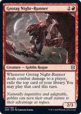 Grotag Night-Runner 143/280 Zendikar Rising Singles (Español)