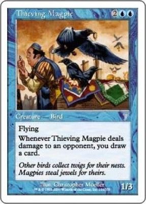 Thieving Magpie MTG 7th Edition Singles