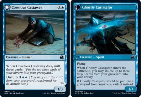 Covetous Castaway | Ghostly Castigator 045/277
Innistrad: Midnight Hunt Singles(español)