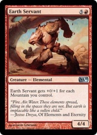 Earth Servant
Magic 2011 (M11) Singles(español)