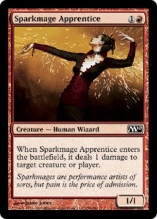 Sparkmage Apprentice 158/249 - Magic 2010 (M10) Singles