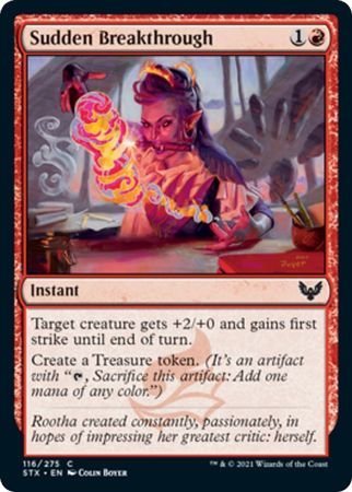 Sudden Breakthrough 116/275 Strixhaven: School of Mages Singles