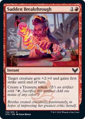 Sudden Breakthrough 116/275 Strixhaven: School of Mages Singles (Español)