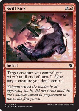 Swift Kick 122/269 - Khans of Tarkir Singles (Español)