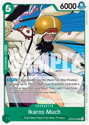 Ikaros Much - Wings of the Captain (OP06)
Wings of the Captain