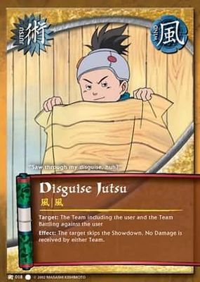 Disguise Jutsu - J-018 - Common Naruto: The Path to Hokage