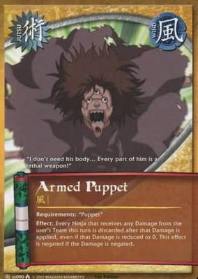 Armed Puppet - us090 - Common
Naruto: Lineage of the Legends