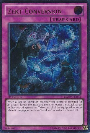 SJ Ultimate Rare - Zekt Conversion - GAOV-EN073 1st Edition
Galactic Overlord 1st Edition Singles