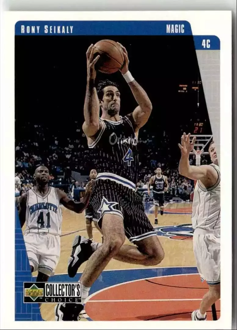 1997-98 UPPER DECK COLLECTORS CHOICE RONY SEIKALY ORLANDO MAGIC #98