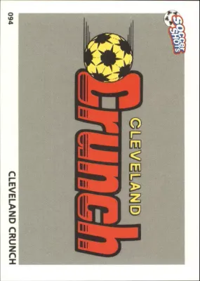 1991 Soccer Shots MSL #94 Cleveland Crunch