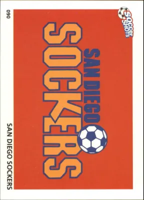 1991 Soccer Shots MSL #90 San Diego Sockers