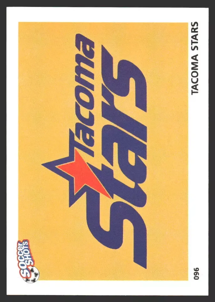 Tacoma Stars #096 1991 Soccer Shots MSL Tacoma Stars