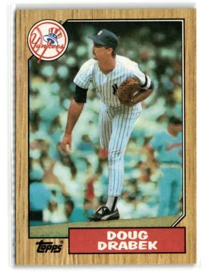 1987 Topps #283 Doug Drabek