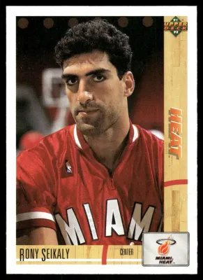 1991-92 Upper Deck #145 Rony Seikaly Miami Heat