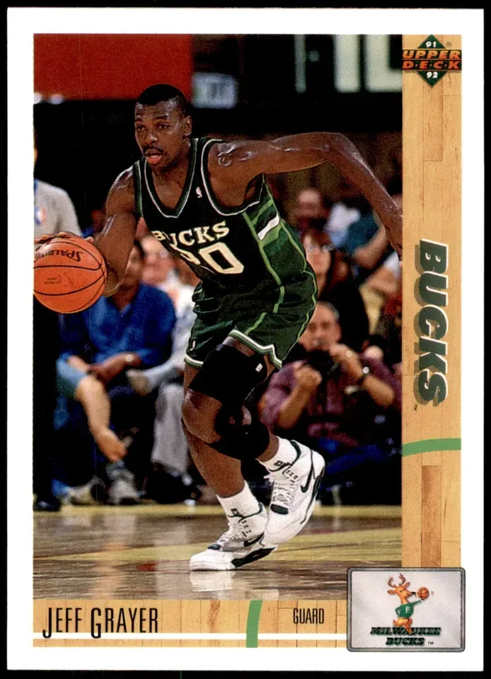 Jeff Grayer #221b 1991-92 Upper Deck