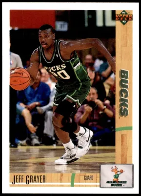 Jeff Grayer #221b 1991-92 Upper Deck
