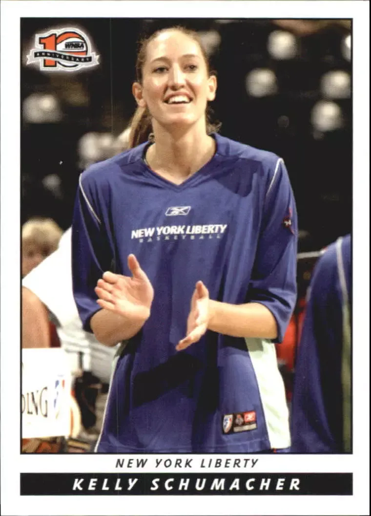2006 WNBA New York Liberty Basketball Card #8 Kelly Schumacher