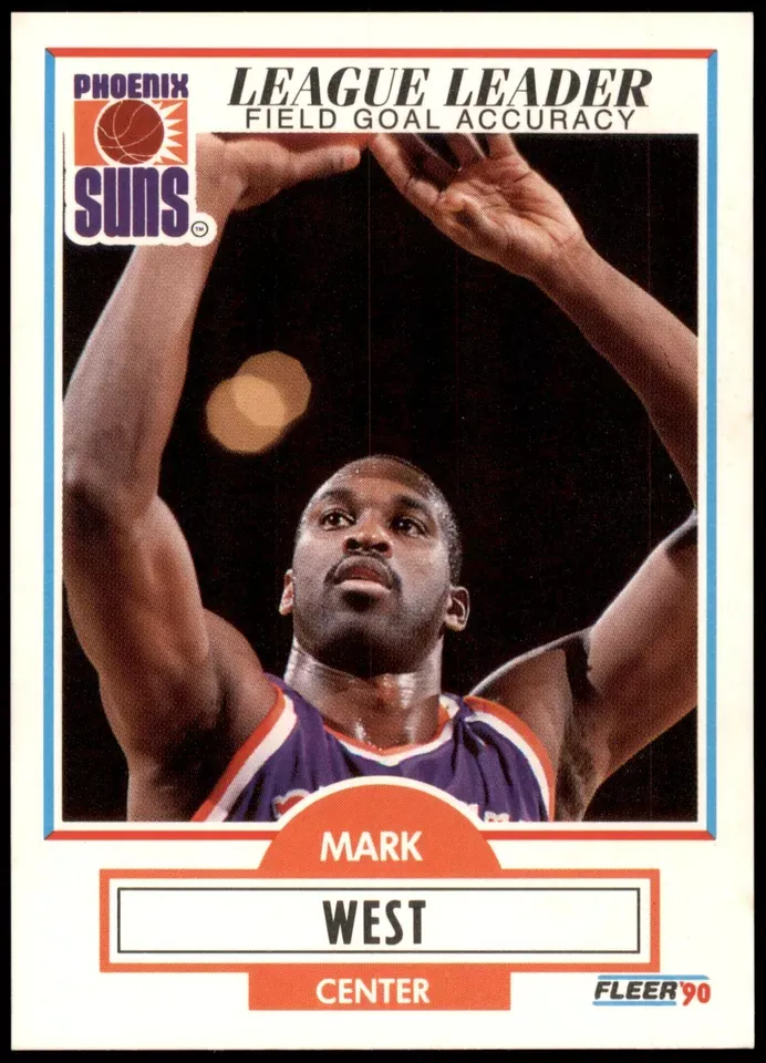 Mark West #153 1990-91 Fleer